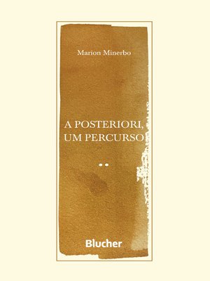 cover image of A posteriori, um percurso